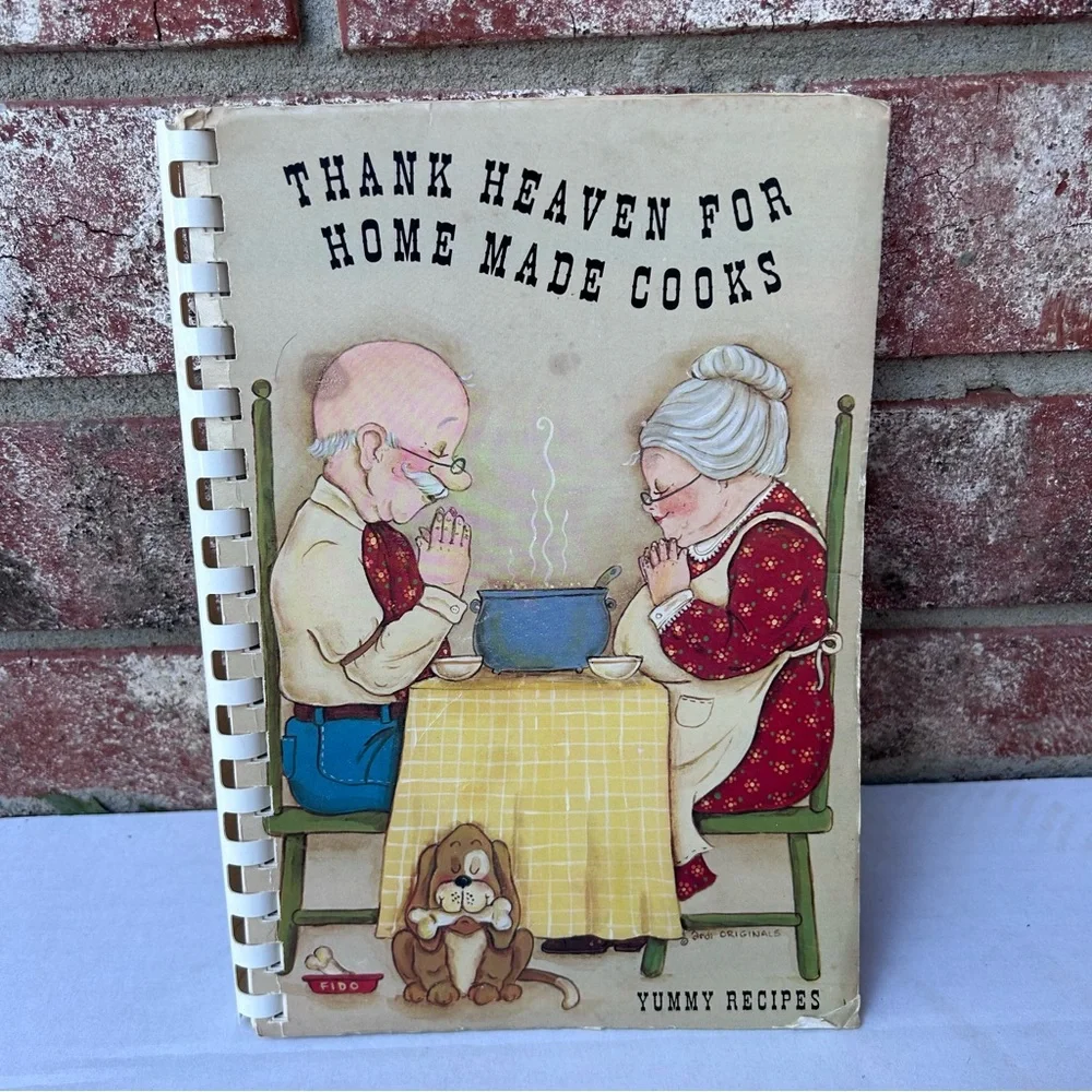 Thank Heaven For Home Made Cooks Vintage Cookbook 1987 K-Mart Employees IL
